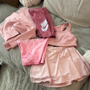 Pink gym bundle
